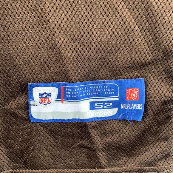 Cleveland Browns #43 Ward Jersey Mens 52 Reebok On Field NFL Football Sportswear - Picture 3 of 14